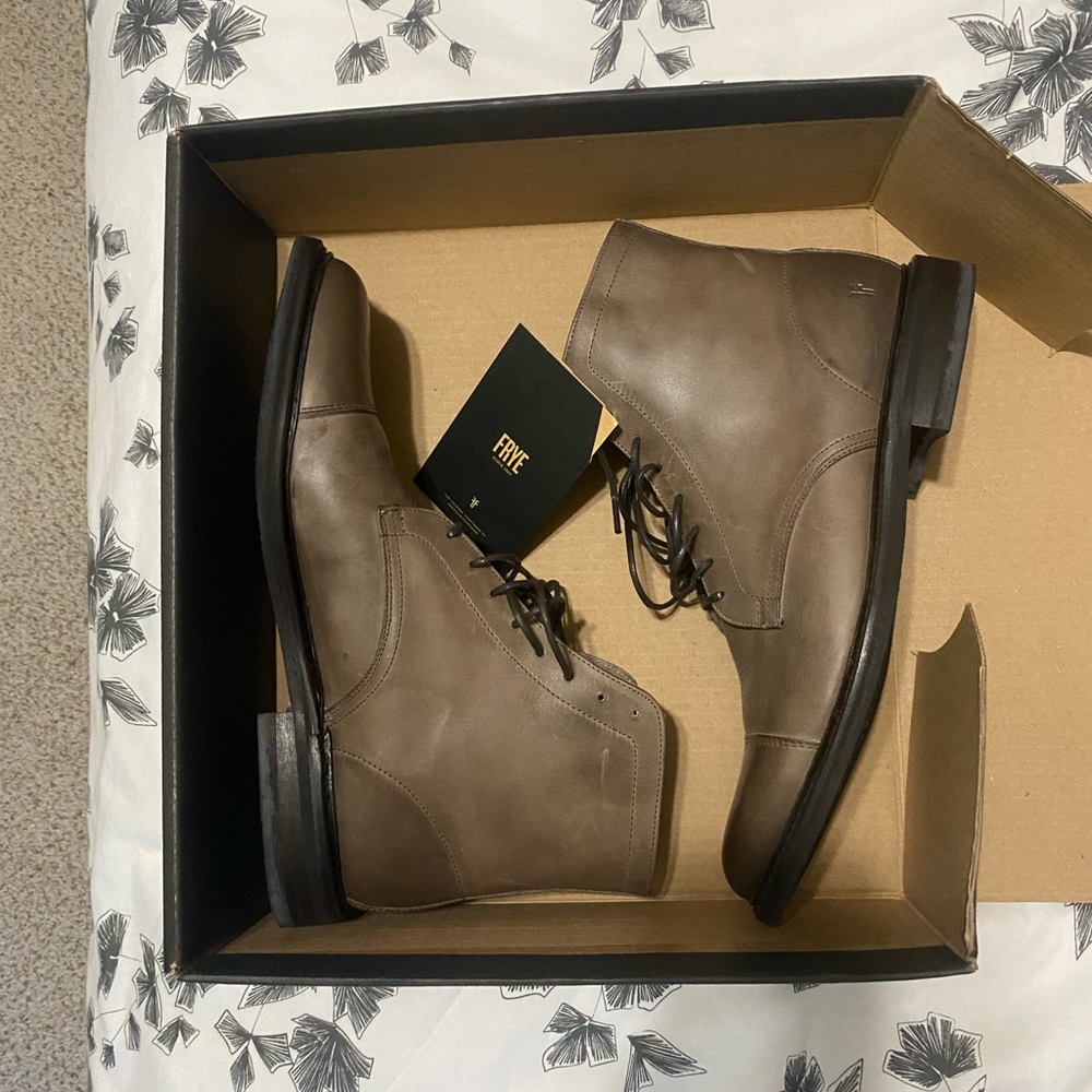 Frye Seth Cap Toe Lace Up